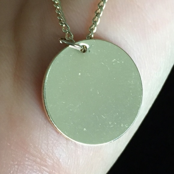 Double Layered Gold Tone Necklace - Picture 8 of 9